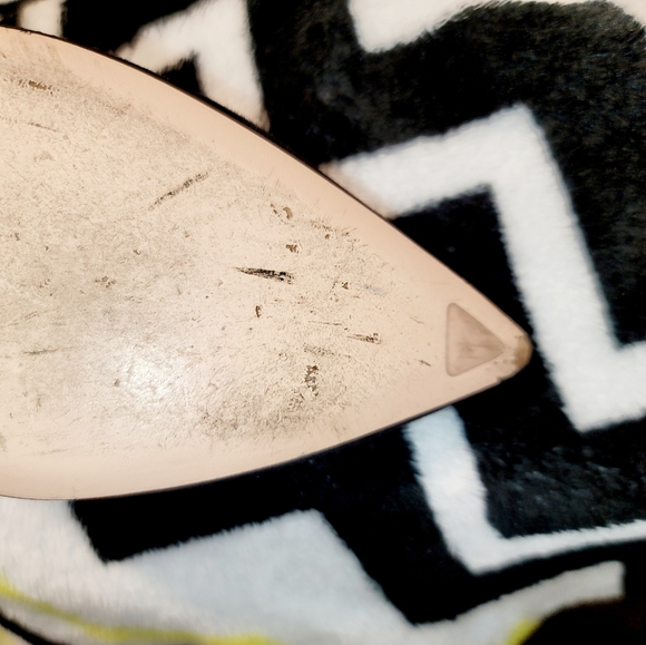 Gianvito Rossi 85 Suede Point-Toe Pumps~Black 3.3" covered heel - Picture 5 of 7